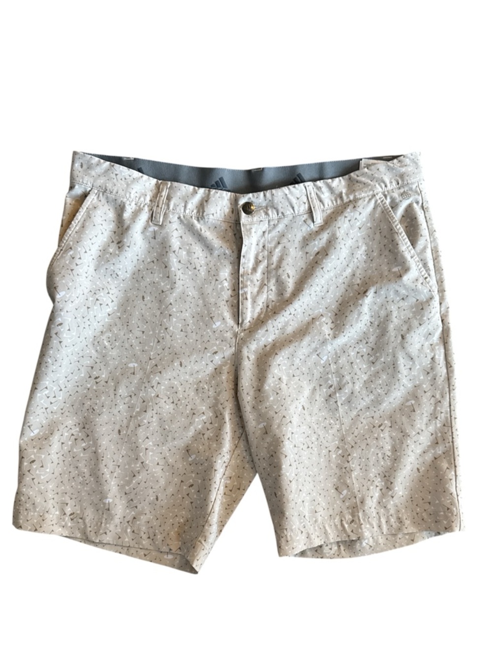 Adidas Men's Ultimate365 Flag Print Golf Shorts Size 34